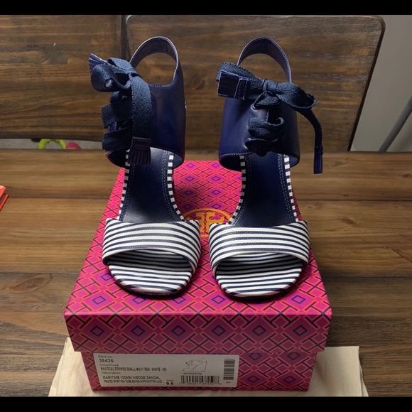 Tory Burch Shoes - Tory Burch Wedge Sandals